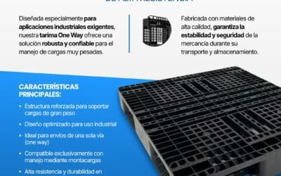 ¡Nuevo producto! Conoce nuestra nueva Tarima One Way